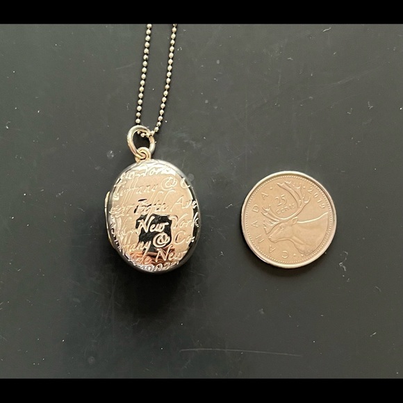 TIFFANY & CO. LOCKET AND BEADED NECKLACE - Picture 6 of 7